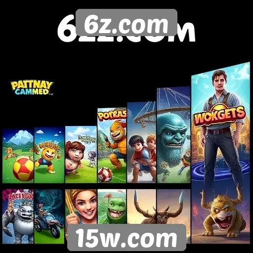 Análise da evolução dos jogos disponíveis no 6z.com
